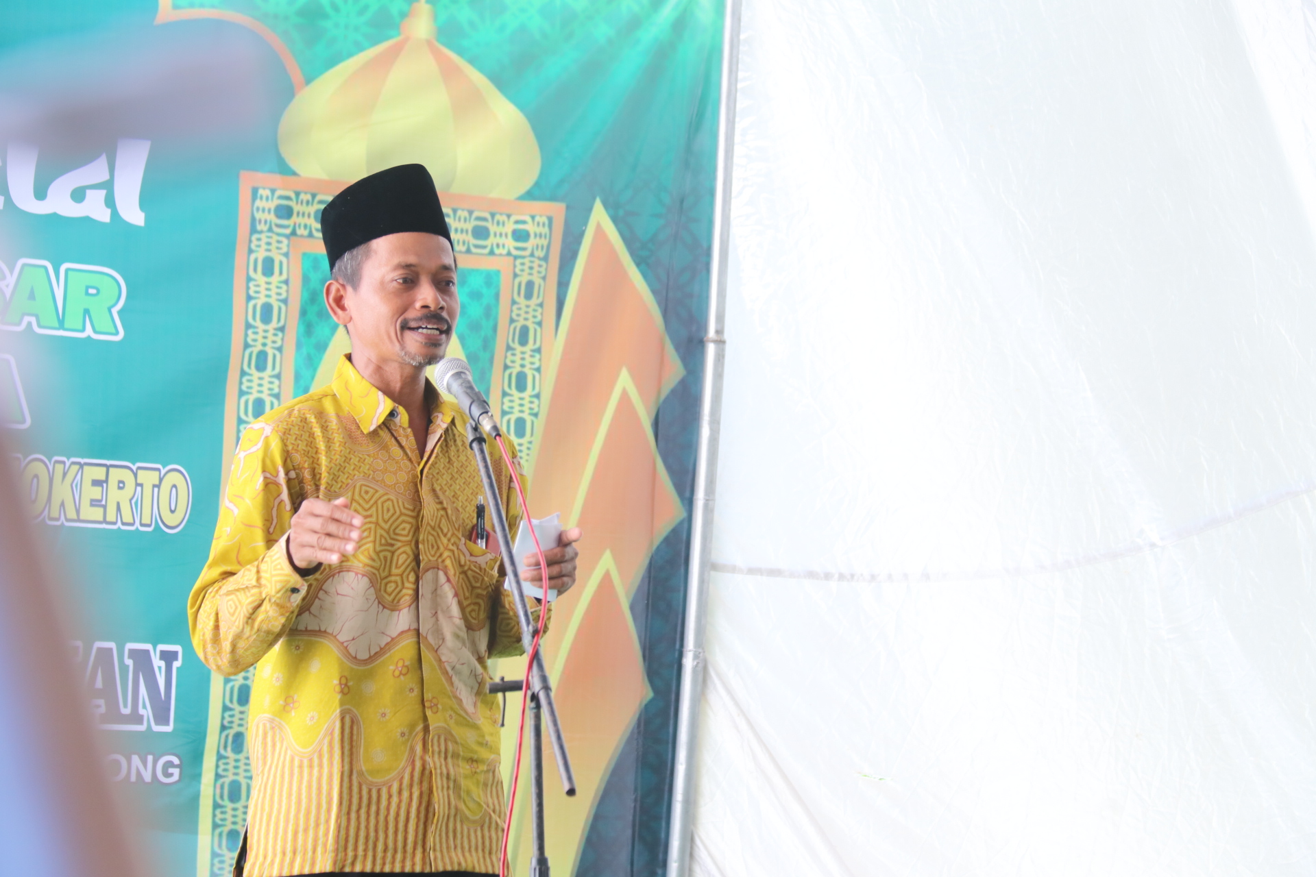 Halal Bihalal Bersama Guru MA-MI Yayasan Nuruz Zaman Brayublandong, Bupati Ikfina Sampaikan Makna Fitrah Setelah Ibadah Ramadan